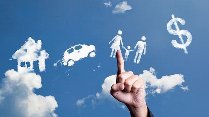 clouds forming money car finger pointing consumer pulse.jpg
